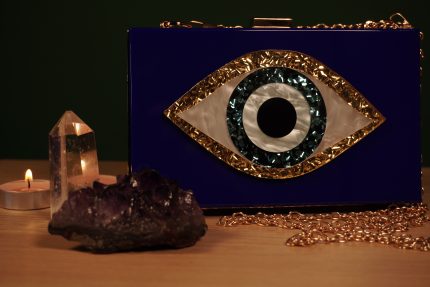 Cartera Ojo Azul Noche