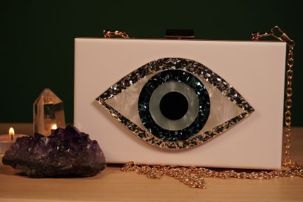 Cartera Ojo Blanco