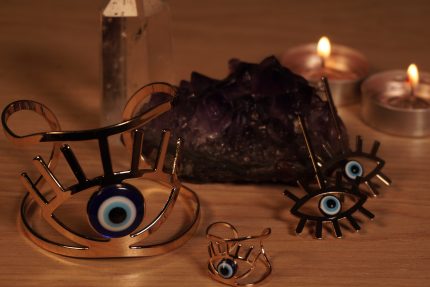 Set Ojo Turco Dorado