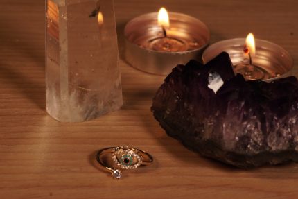 Anillo Ojo Turco Cristal