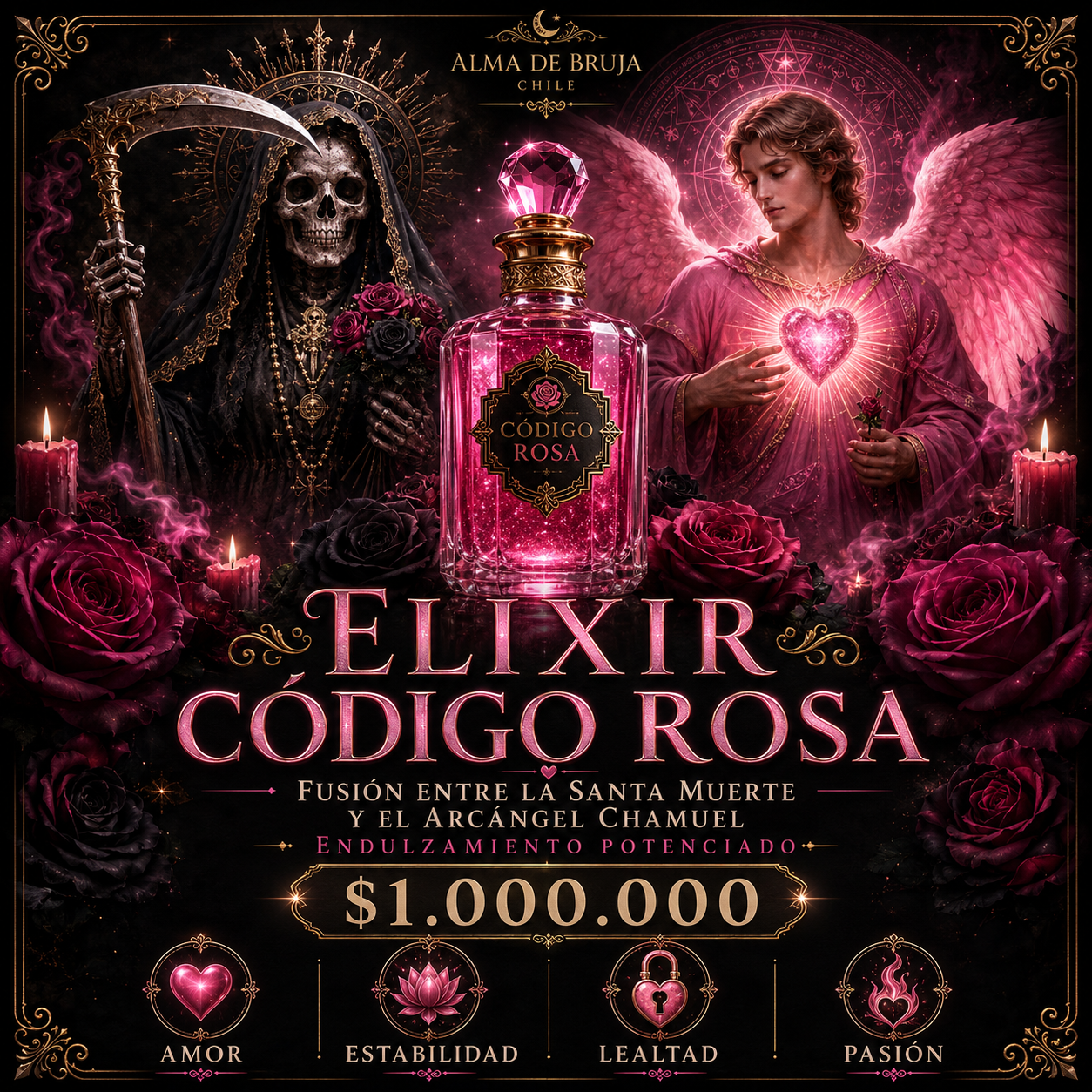Endulzamiento Elixir Código Rosa